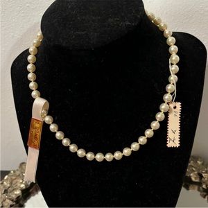 NWT Vintage Majorica Chocker Necklace